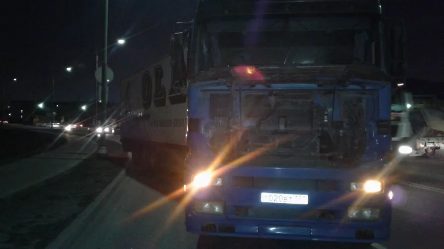 Не снимается с ручника Mercedes Actros